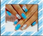 Best Nails - Blue nail