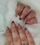 Porcelán géllakkal 