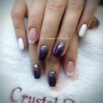 Best Nails - Mr Grey fehér köntösben 