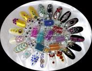 Best Nails - glitter nail decoration