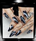 Best Nails - Black and white nail