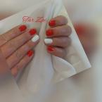 Porcelán géllakkal