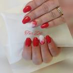 Porcelán géllakkal