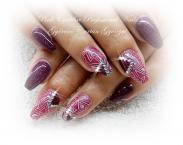Best Nails - Claret nail