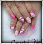 Best Nails - Szalagos pink