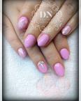 Best Nails - Téli pink hópihe
