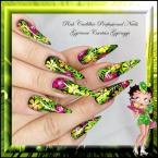 Best Nails - Combined nail decoration