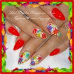 Best Nails - Orange nail art