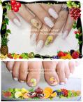 Fruit nail art
