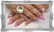 Best Nails - Pink nail art
