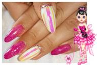 Best Nails - Pink nail art