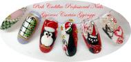 Christmas nail art