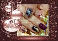 Christmas nail art
