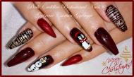 Christmas nail art
