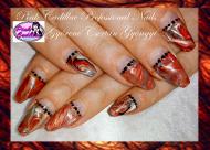 Marble nail art