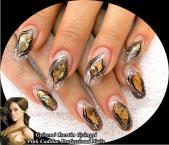 Shell nail art