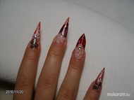 Best Nails - vörös és fekete