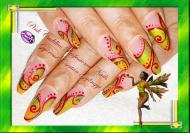 Fantasy nail art