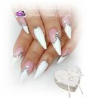 Wedding nail art