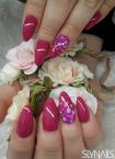 Mandula műköröm Nailfettivel 