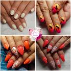 Nyári körömkollázs