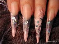 Best Nails - Combined nail decoration
