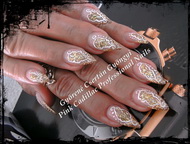 Best Nails - Combined nail decoration