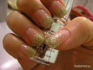 Best Nails - porcelán fény zselével