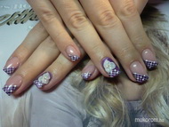 Best Nails - Combined nail decoration