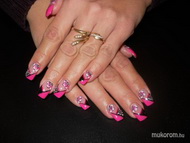 Szilvi szelés fekete pink