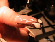 zselés 3D virág oldalról