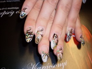 Best Nails - Zselé+porcelán