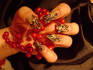 Szilveszteri köröm-még szolidan :)