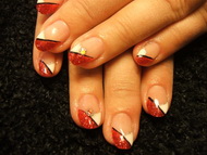 Best Nails - Combined nail decoration