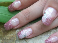 Best Nails - Combined nail decoration