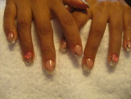 Porcelán,akrilfestéssel