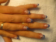 Porcelán,akrilfestéssel