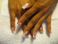 Porcelán,akrilfestéssel