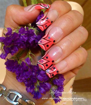 Liudmila Zacharova - Pink Flower Nails by MyDesigns4You - 2013-09-20 18:10