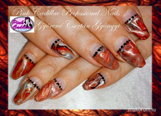 Gyöngyi Györené Csertán - Marble nail art - 2018-03-03 10:13