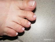 Francia csillámos gél lakk