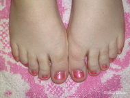 Best Nails - Onestep crystalac kövekkel lábra