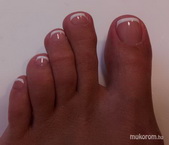 Francia pedi mani tip használatával