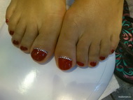 gél lakk díszítéssel