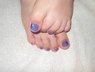 Best Nails - kékség