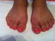 Best Nails - Toe nail decoration
