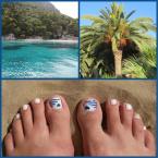 Best Nails - Shellac matróz minta