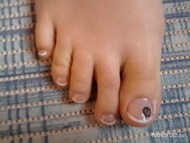 Francia fekete virággal