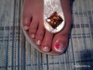 francia szárított virággal