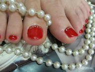 Pedi zselé kavicsokkal